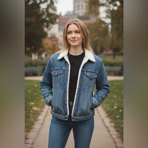 Levi’s Original Sherpa Trucker Jacket • Size M • Like New